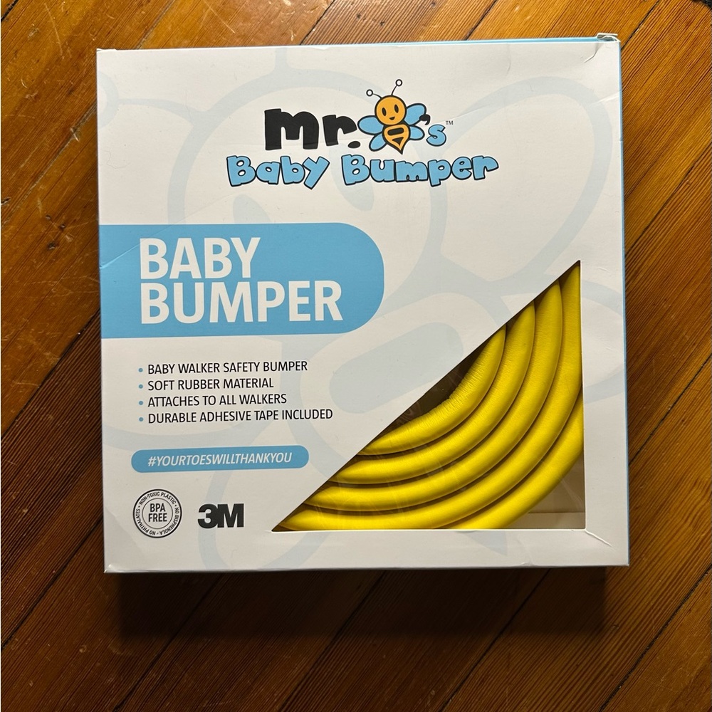 Mr. B's Baby Bumper in Yellow